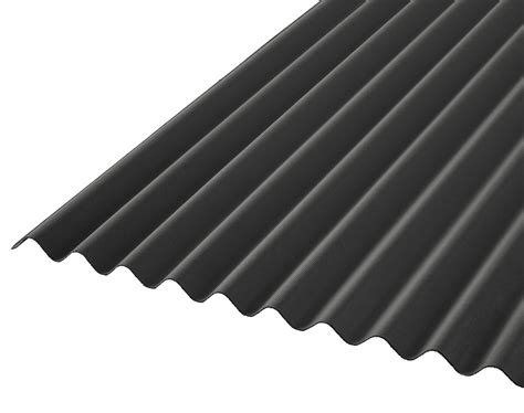 black corrugated roofing sheets